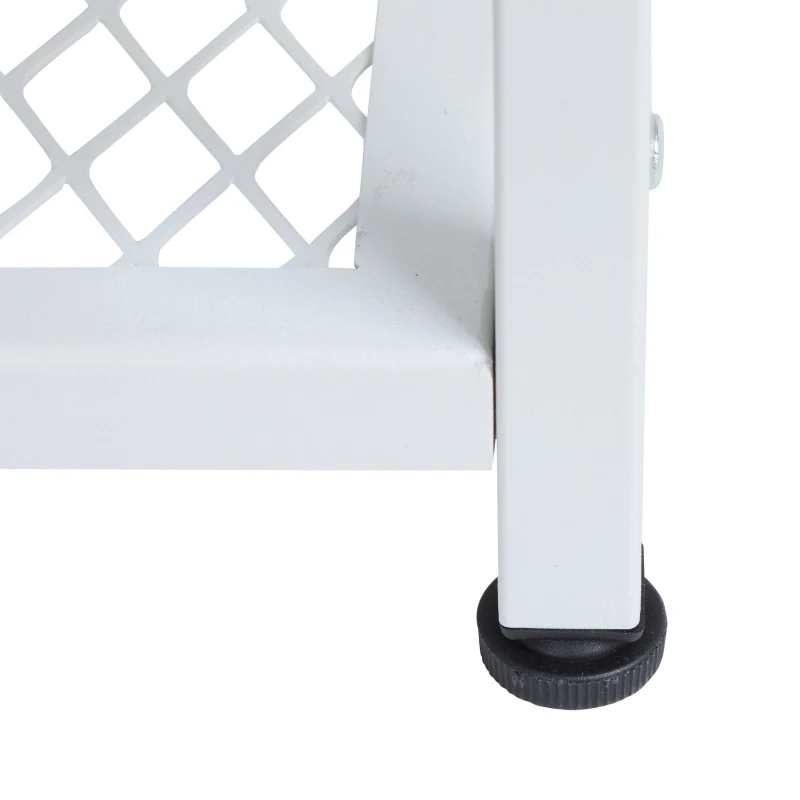 Modern Shoe Storage Bench with Padded Cushion and LED Lights, Entryway Organiser with Adjustable Shelves, 100L x 38W x 60H cm, White