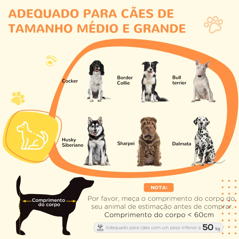 PawHut Gaiola para Cães com Parte Superior Rebatível Suporte de Tigelas Bandeja Amovível Rodas e Porta Dupla 92x62x73 cm Preto