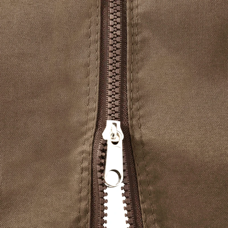 Outsunny 4 Paredes Laterais para Tenda 302x205 cm Laterais para Tenda Universal com Ganchos e Argola em C para Jardim Terraço Marrom