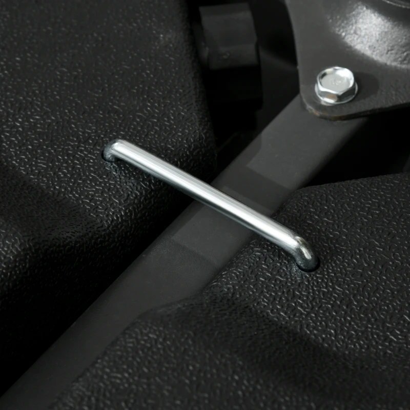 Outsunny Obciążniki do stojaka na parasol, wypełnialne wodą i piaskiem, plastik, 103Dł x 103Szer x 8,3Wys cm, Czarne