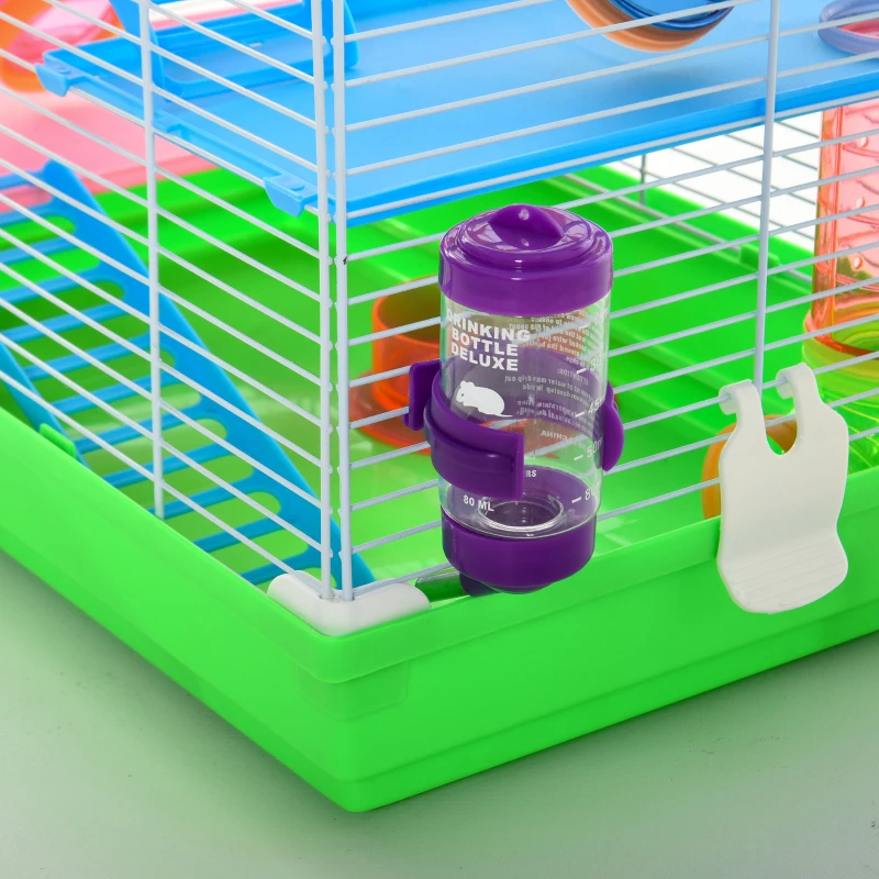 PawHut cusca cu 5 niveluri pentru rozatoare, 46x30x58 cm