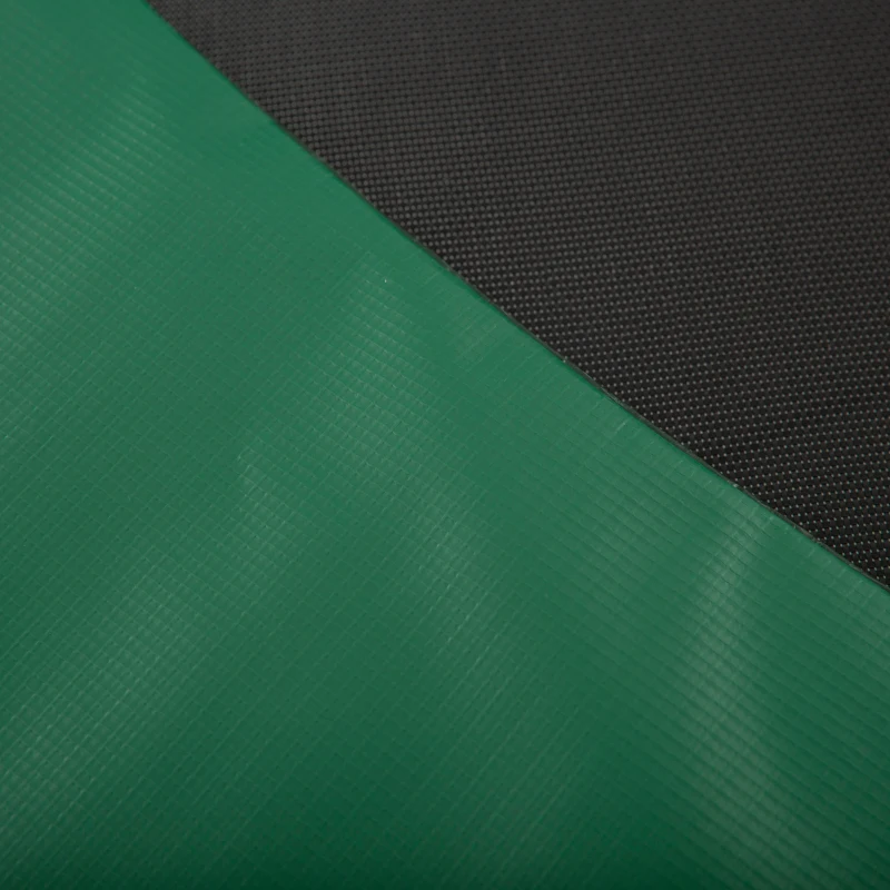 HOMCOM Cobertura de Proteção Ø244 cm de Borda de Trampolim Espuma de Proteção para Trampolim para Exterior Verde