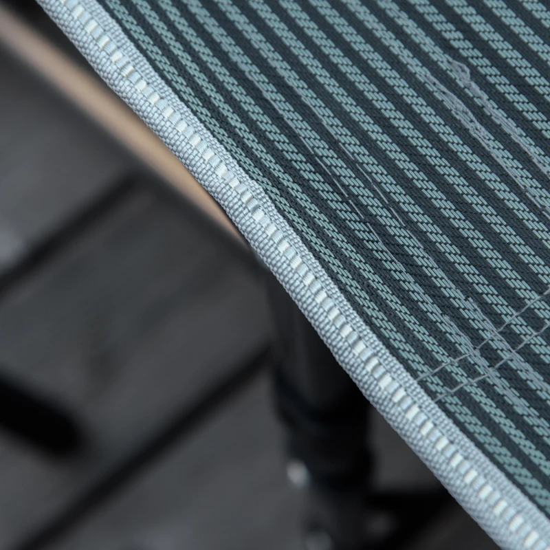 Outsunny Campingbed, Opvouwbaar Veldbed met Hoofdkussen, 188 x 64,5 x 53 cm, Grijs