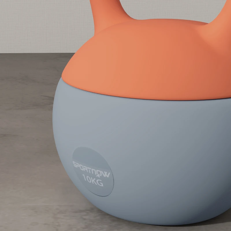 SPORTNOW 4kg/6kg/8kg/10kg Soft Kettlebell, Set of 4 Kettle Bell with Non-Slip Handle for Home Gym Weight Lifting and Strength Training