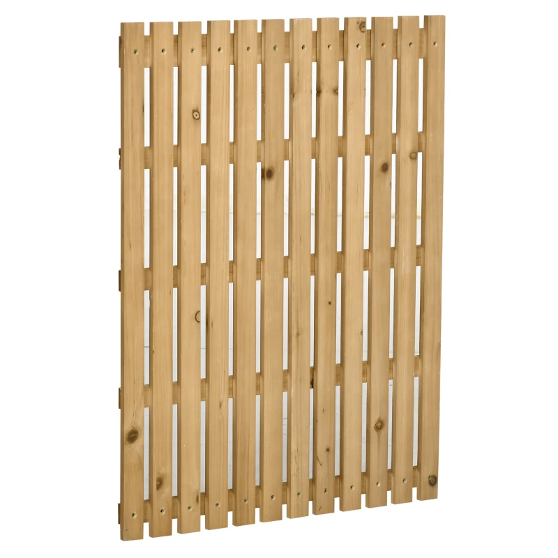 Outsunny Blumenkasten-Set, Wandmontage, frei versetzbar, Massivholz, 60 x 16 x 80 cm