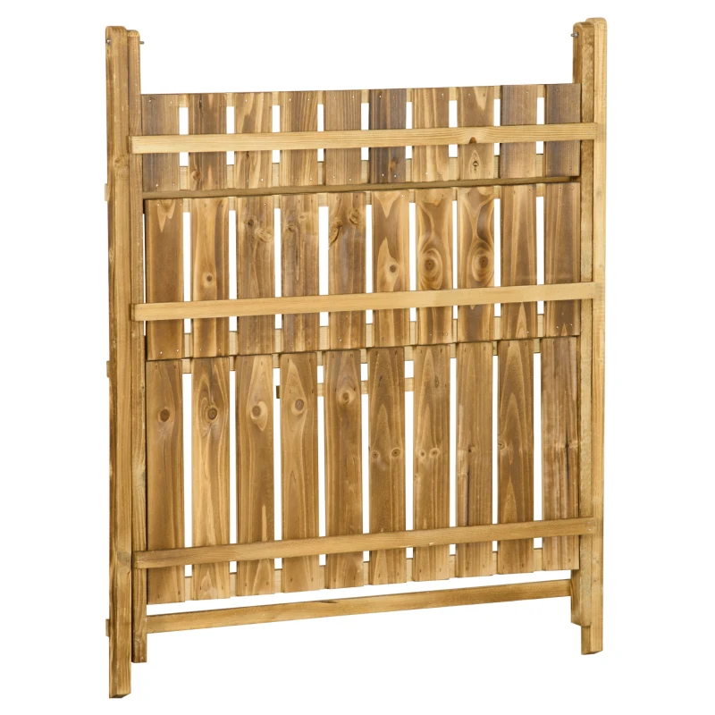 Outsunny Pflanzentreppe Blumenbank Blumentreppe Blumenregal Pflanzregal Blumenständer 3 Stufen Tannenholz Dunkelbraun 80 x 37 x 93 cm