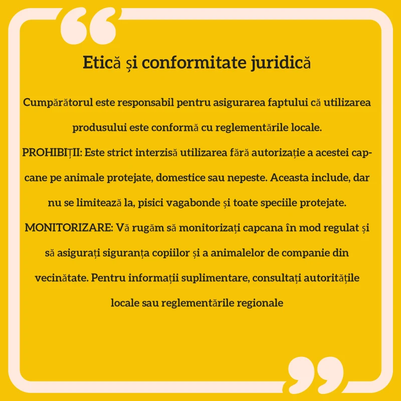 Outsunny Capcana Animale Vii 60×18×20 cm – Usi Duble & Maner Transport