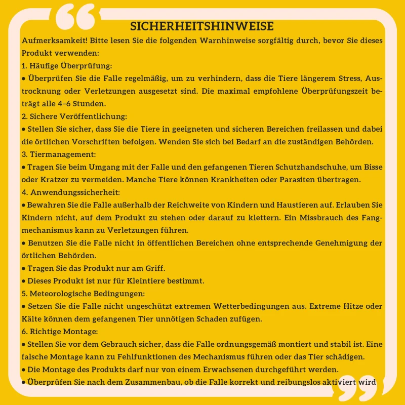 Outsunny Tierfalle, Lebendfalle, Mausfalle, 2 Türen, Metall, 80 x 25 x 30 cm, Grün