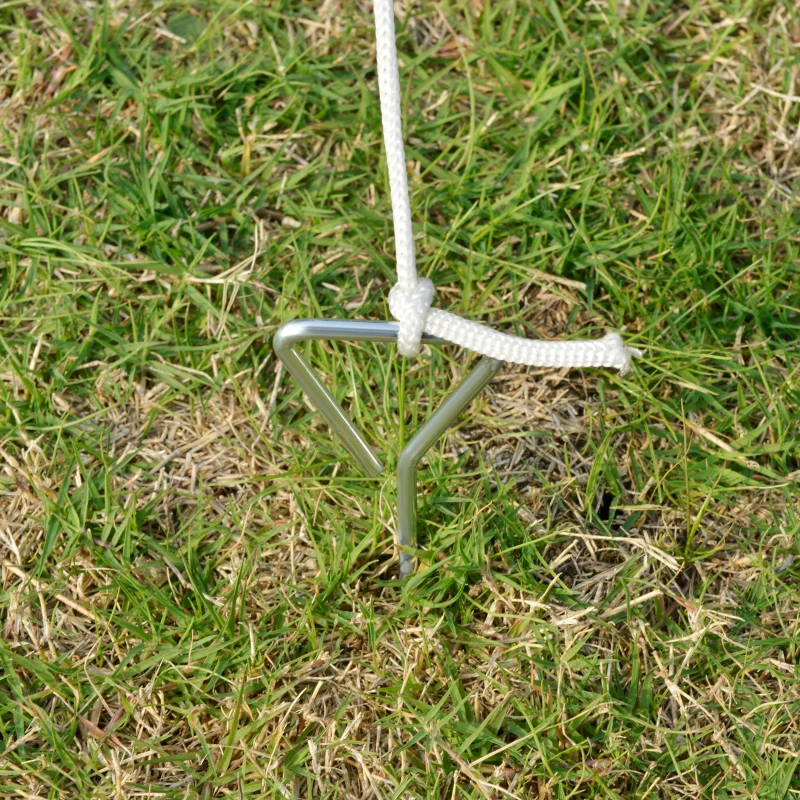 Outsunny Carport Überdachung für Auto 6 x 3 m robuster verzinkter Stahl Dach PE-Hochleistungsfolie Grau