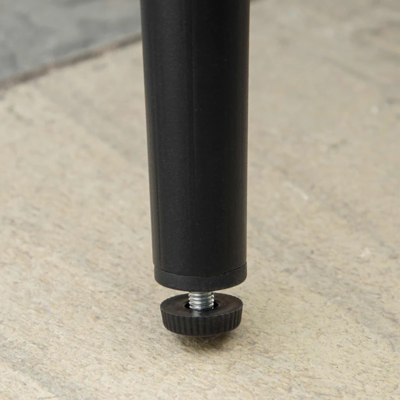 Outsunny Gartenmöbel-Set für 4 Personen, 1 Sofa, 2 Sessel. 1 Tisch, PE-Rattan, abnehmbare Polster, Braun+Grau