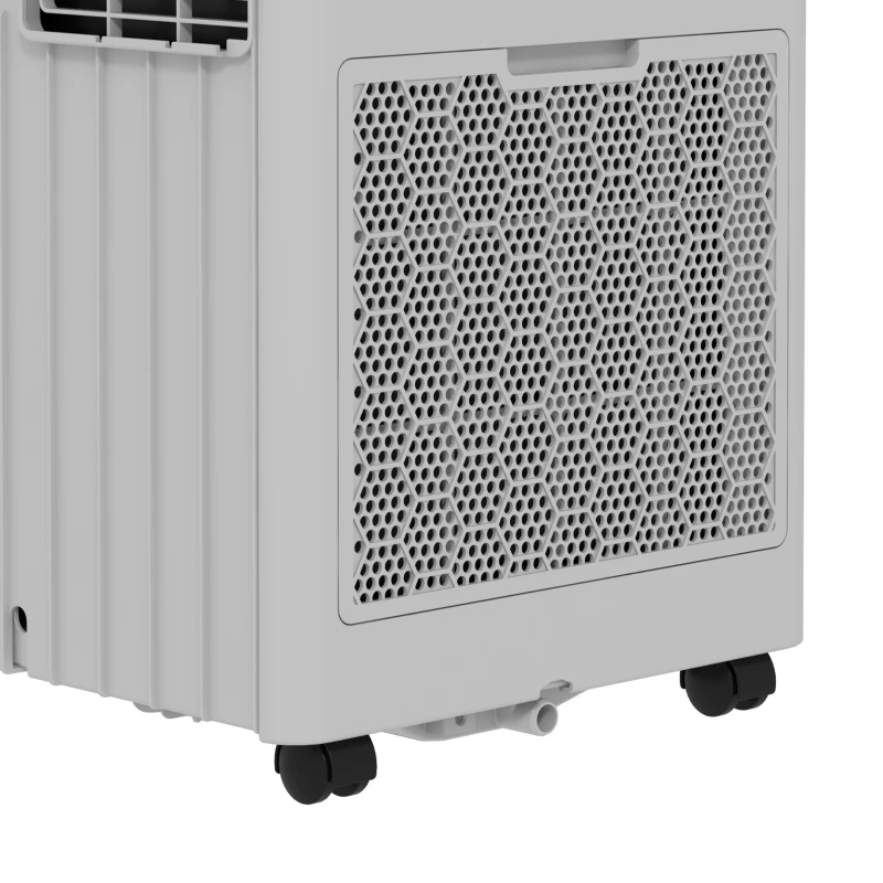 HOMCOM 9,000 BTU App-Controlled Mobile Air Conditioner, 20m² Radius - White