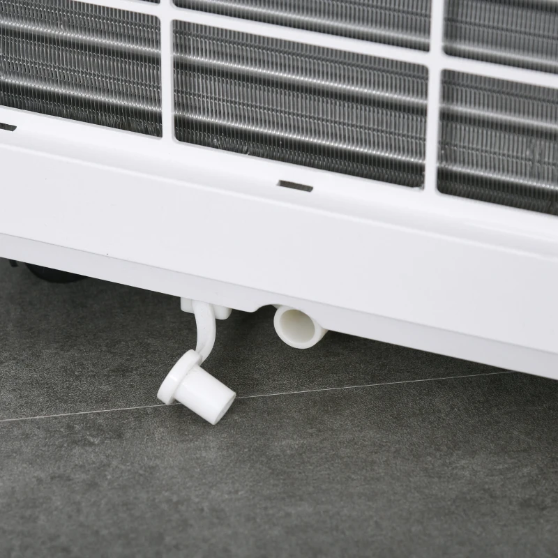 HOMCOM 9000 BTU Portable Air Conditioner for Cooling Dehumidifier Fan, Air Conditioning Unit for Room up to 18m², with Remote, 24H Timer, Window Mount Kit, R290, A Energy Efficiency, 1122W