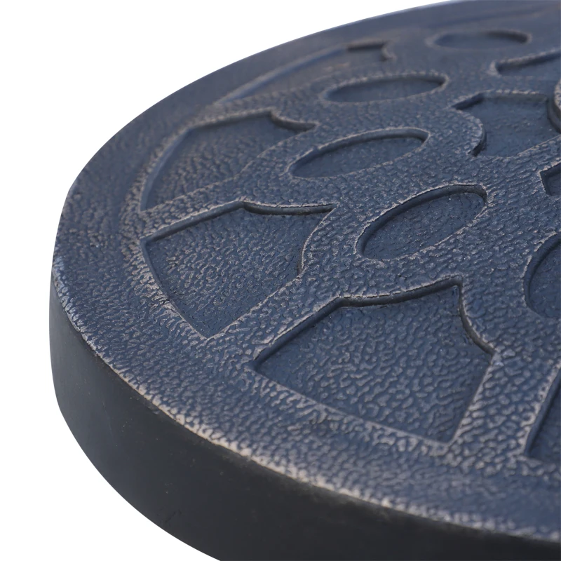 Outsunny Baza Umbrela Ø45 cm Bronz cu Maner