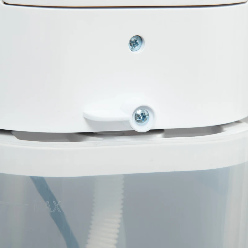 HOMCOM Nine Setting Tower Fan Humidifier, with Ice Boxes - Black