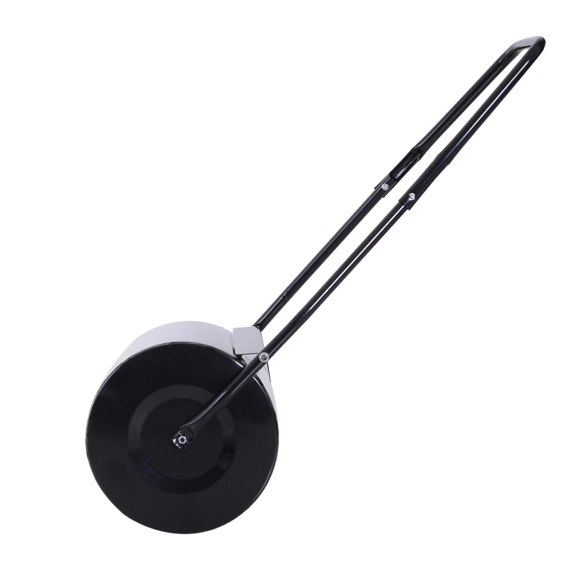 DURHAND Rolo de Jardim 38L de Aço preenchido com água ou Areia Φ32x50cm Cabo destacável