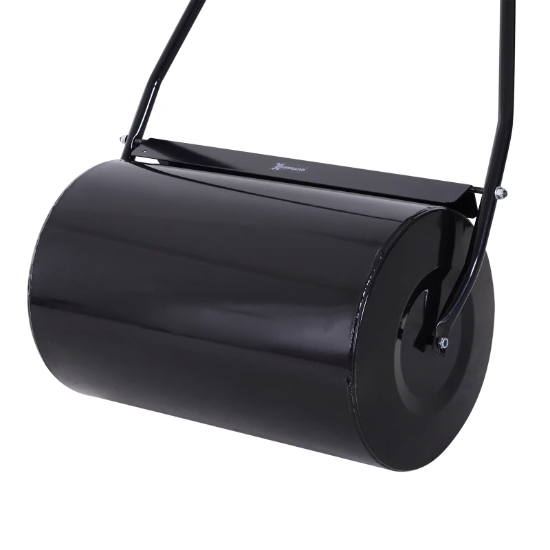 DURHAND Rolo de Jardim 38L de Aço preenchido com água ou Areia Φ32x50cm Cabo destacável