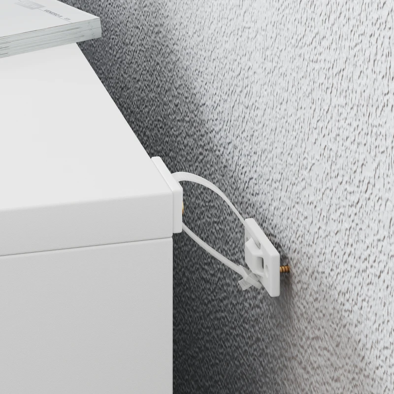 HOMCOM Estantería de Almacenaje con 11 Compartimentos Diseño Vertical u Horizontal para Libros Decoración 74,3x24x106 cm Blanco