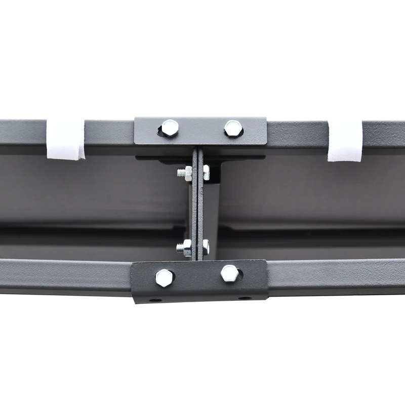 Outsunny Cenador de Jardín 3x3 m Pérgola con Toldo y 16 Orificios de Drenaje para Patio Terraza Metal y Poliéster 180 g/m² Resistente Gris