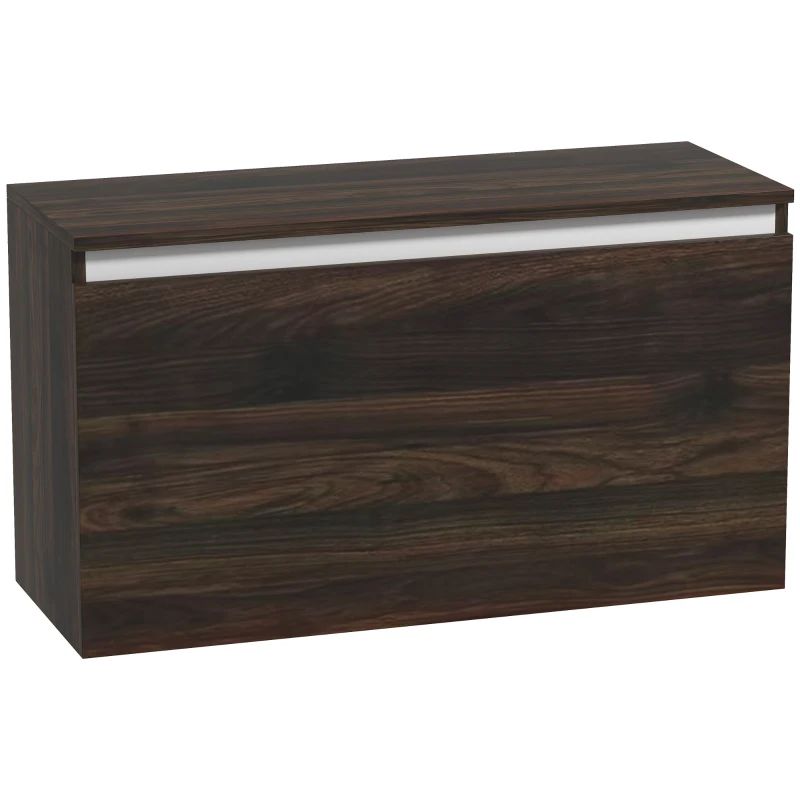 Homcom Noptiera Suspendata – Sertar Depozitare, 80×30×45 cm, Maro