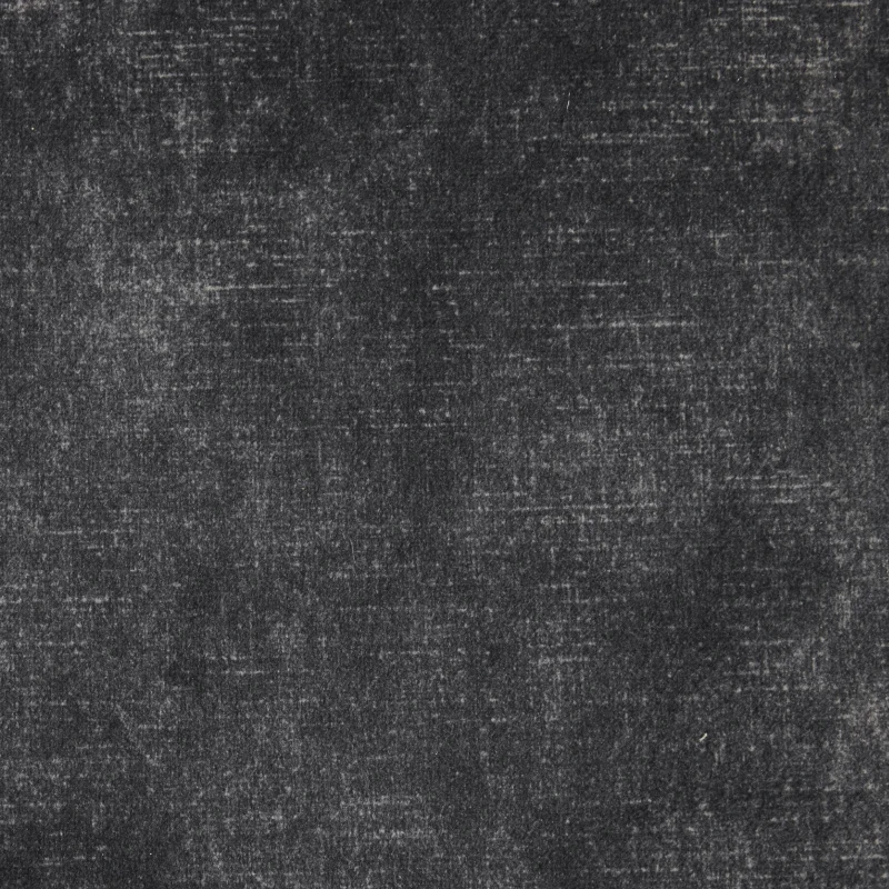 Ensemble de 4 chaises de salle à manger, tissu velours, 44×57×101 cm, Gris foncé