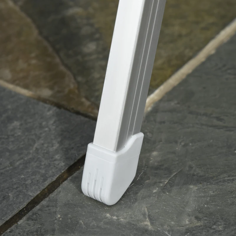 Outsunny Scaun de Pescuit Pliabil cu Cotiere și Spătar Înălțat Reglabil, 75x61.5x76-115 cm, Gri