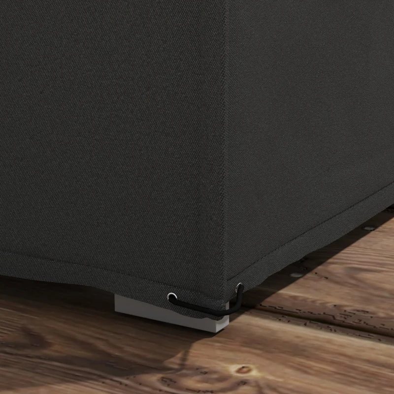 Outsunny 155 x 222cm Waterproof Furniture Cover - Black