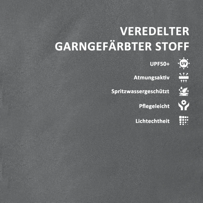 Outsunny Sitzkissen 120 x 47 x 9,5 cm wasserabweisend Stuhlkissen mit Bändern, Kopfstütze, UPF50+ Dunkelgrau