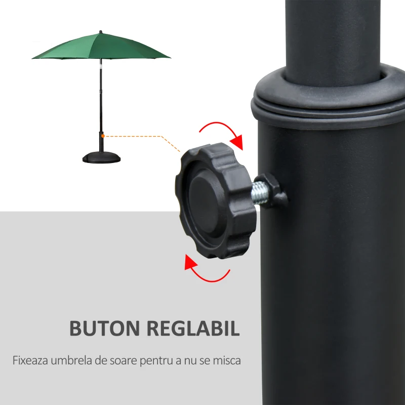 Outsunny Baza Umbrela Gradina 35–48 mm