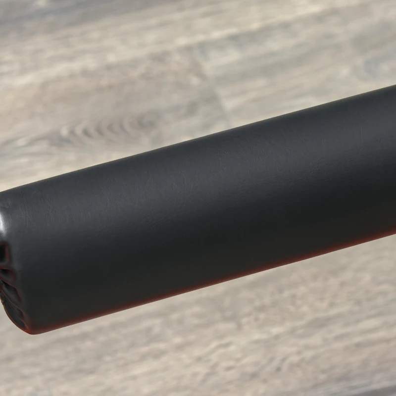 SPORTNOW Bulgarian Split Squat Stand, 12-Level Adjustable Single Leg Squat Machine with Foam Roller and Anti-Slip Pads for Lower Body Strength Training, Yellow