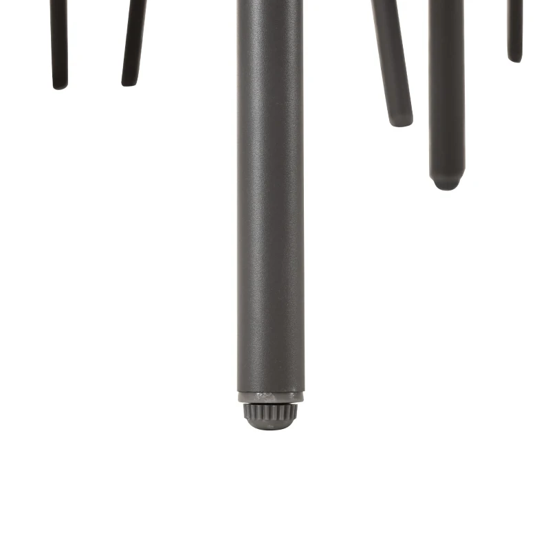 Modern Space-Saving L-Shaped Corner Sofa with Glass Coffee Table, Outdoor Garden Lounge Set for 4-5 People, 120L x 60W x 86H cm, Grey