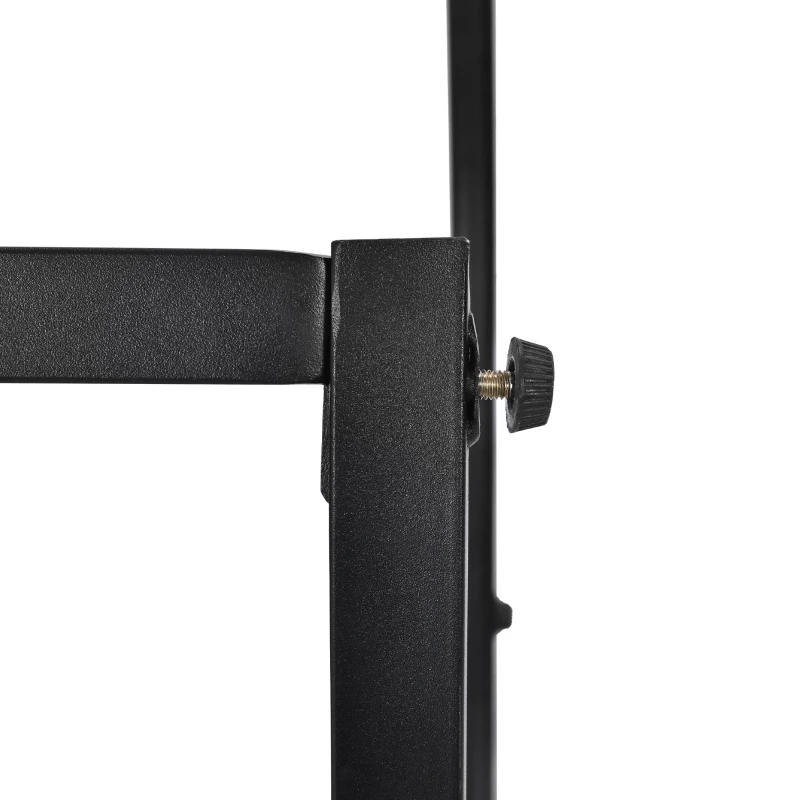 6-Piece Garden Lounge Set with Acacia Wood Tables, Galvanised Iron Frame, Ideal for Indoor and Outdoor Use, 160L x 64W x 75H cm, Grey