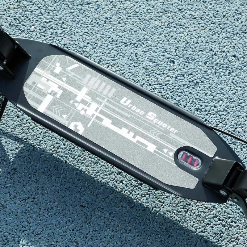 AIYAPLAY Kids Scooter with Four-Level Adjustable Handlebar, Dual Brake System, 200mm Wheels, ABEC-7 Bearings, Black