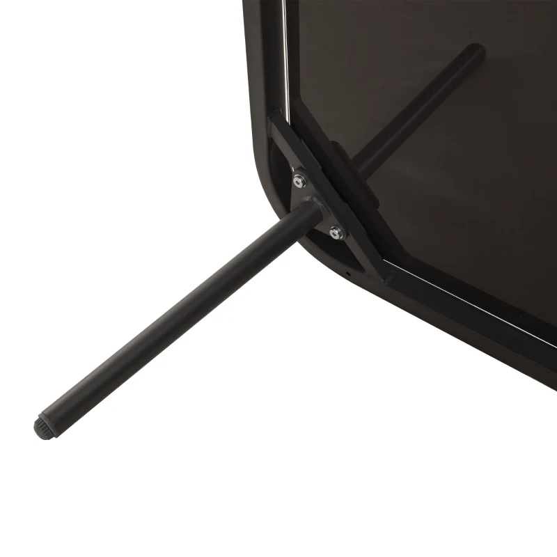 Modern Space-Saving L-Shaped Corner Sofa with Glass Coffee Table, Outdoor Garden Lounge Set for 4-5 People, 120L x 60W x 86H cm, Grey