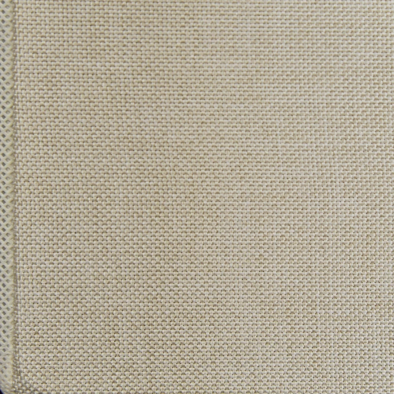 HOMCOM Cassettiera con 4 Cassetti in Tessuto, 58 x 29 x 78,5 cm, Nero Grigio Beige