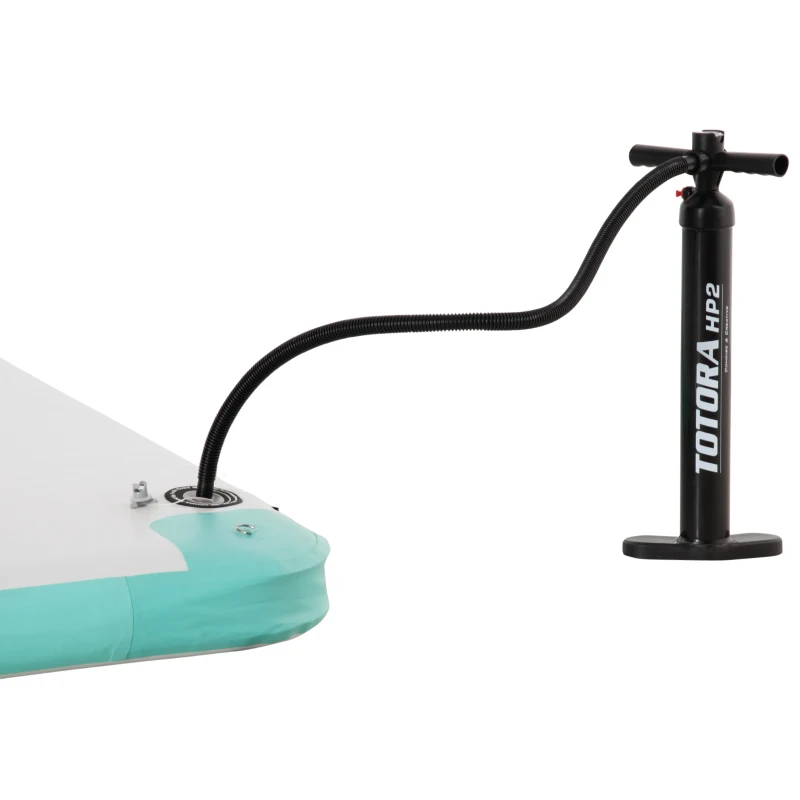 Outsunny Isola Galleggiante Gonfiabile fino a 500 kg di Portata per Piscina o Mare, Giocattolo Gonfiabile, 304 x 204 x 15 cm, Bianco