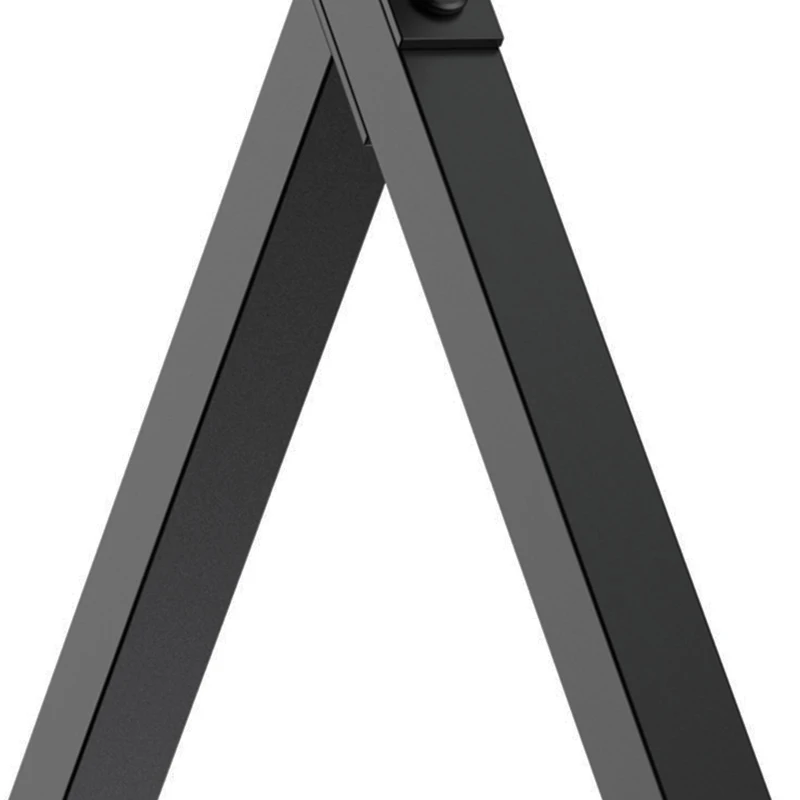 HOMCOM Conjunto de 2 patas de mesa en forma de cruz 70x72 cm diseño industrial para mesa baja mesita de noche Negro