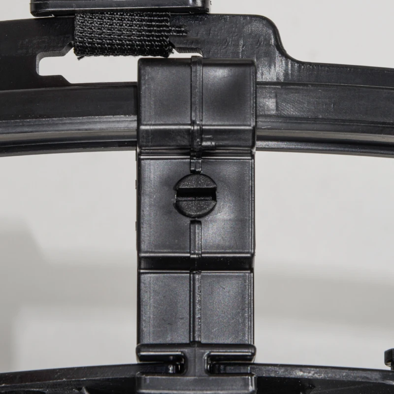 SPORTNOW Sistema di ritorno per pallacanestro con rotazione a 360°, 35,6 x 35,6 x 75,5 cm, nero