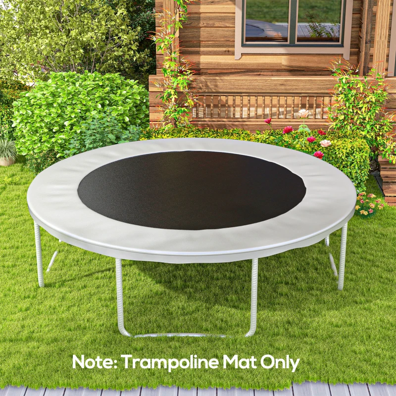 SPORTNOW Ersatz-Tuch für Trampolin, Sprungtuch-Ersatz, passend für Trampolin Ø 3,7 m und 14 cm Federn
