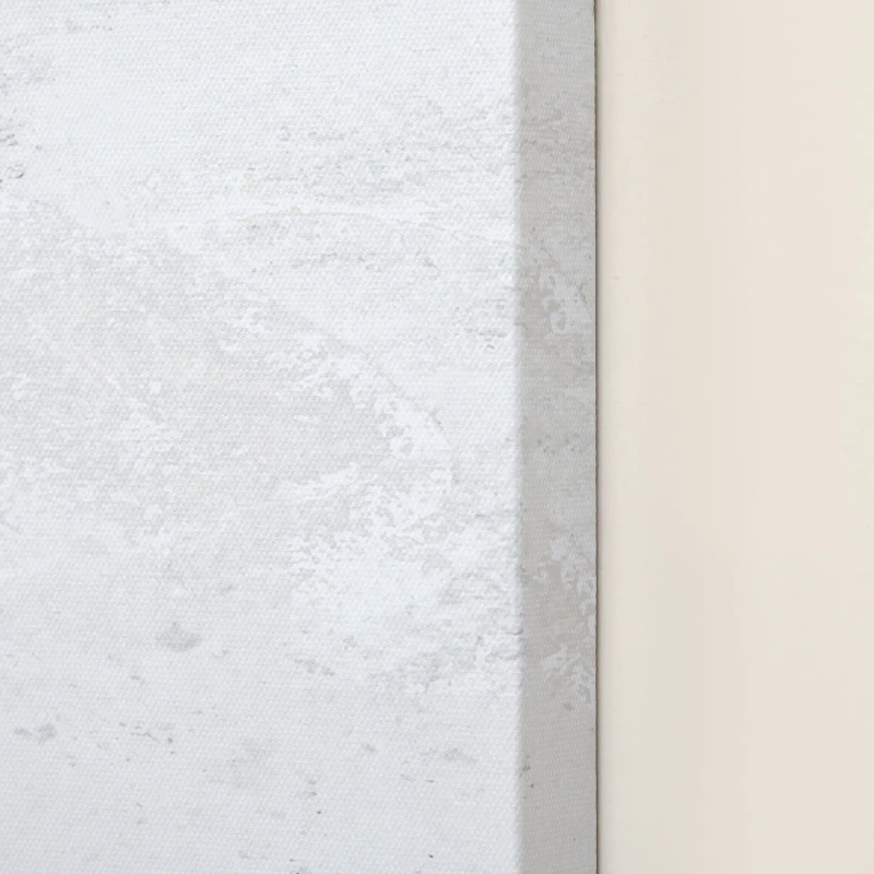 HOMCOM Impresión en Lienzo 80x40 cm 5 Piezas para Casa y Oficina Lienzo de Madera de Pino y Pintura al Agua Multicolor