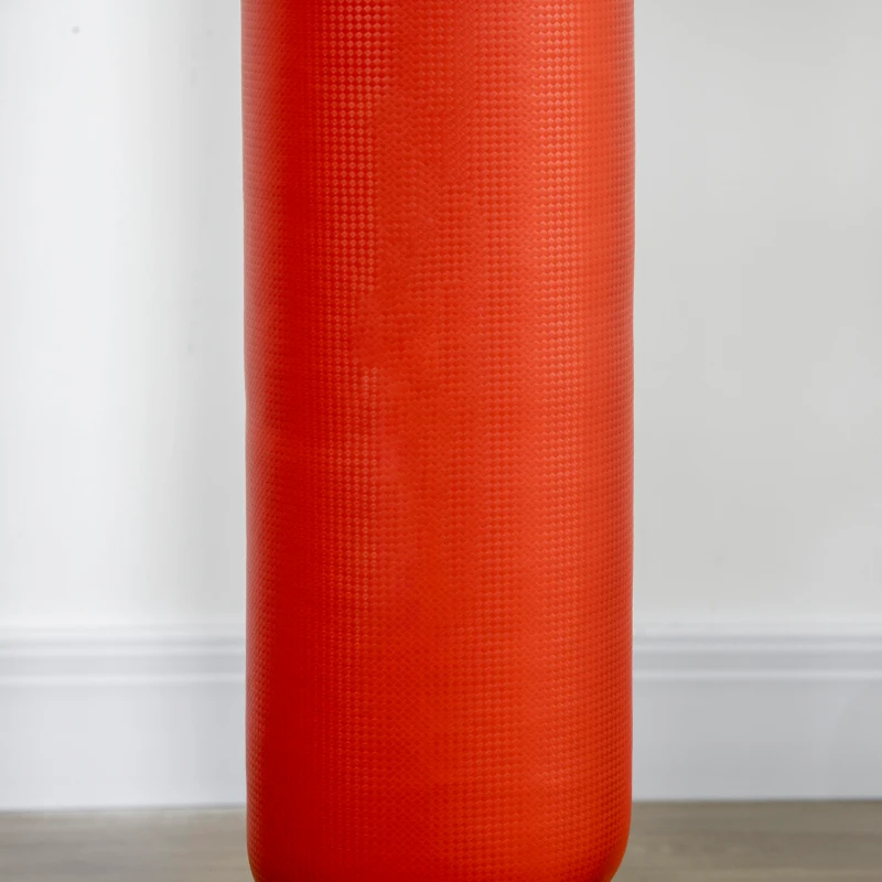 SPORTNOW Soporte de boxeo, dos Speedballs, barra de boxeo giratoria, cojín de patada, ajustable en altura, acero, 84x36x140-205 cm