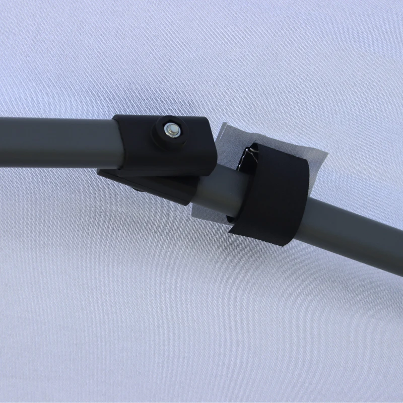 Outsunny Gazebo da Giardino 2,5 x 2,5 m Pop-up Pieghevole con Altezza Regolabile su 4 Livelli, Sacca per il Trasporto Inclusa, Tessuto Oxford Anti-UV50+, Telaio in Acciaio, Bianco