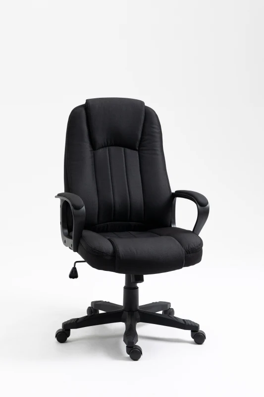 Fauteuil de Massage de Bureau Vinsetto à Hauteur Réglable, 60x74x106-116cm, Noir