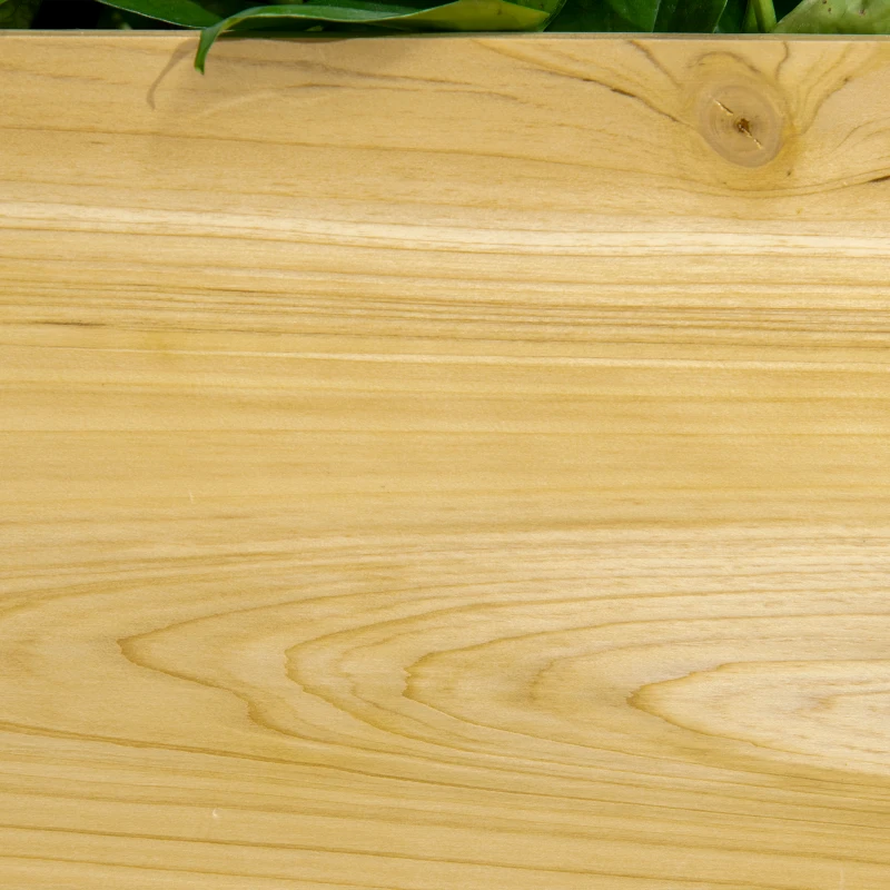 Outsunny Vaso su piedi con scaffale inferiore e trellis in rete per piante e fiori - dim. 80L x 30l x 125H cm