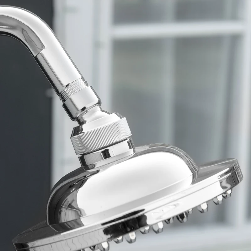 Outsunny Douche Solaire Chauffée à 55° pour Extérieur avec Réservoir de 35 Litres et Robinet Mélangeur, Noir