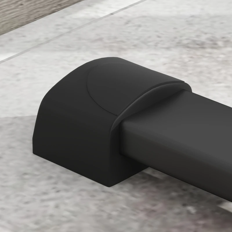 SPORTNOW Estación de Dip, Soporte para flexiones, Ajustable en Altura de 93-117 cm Capacidad de carga de 540 kg Entrenamiento de Cuerpo