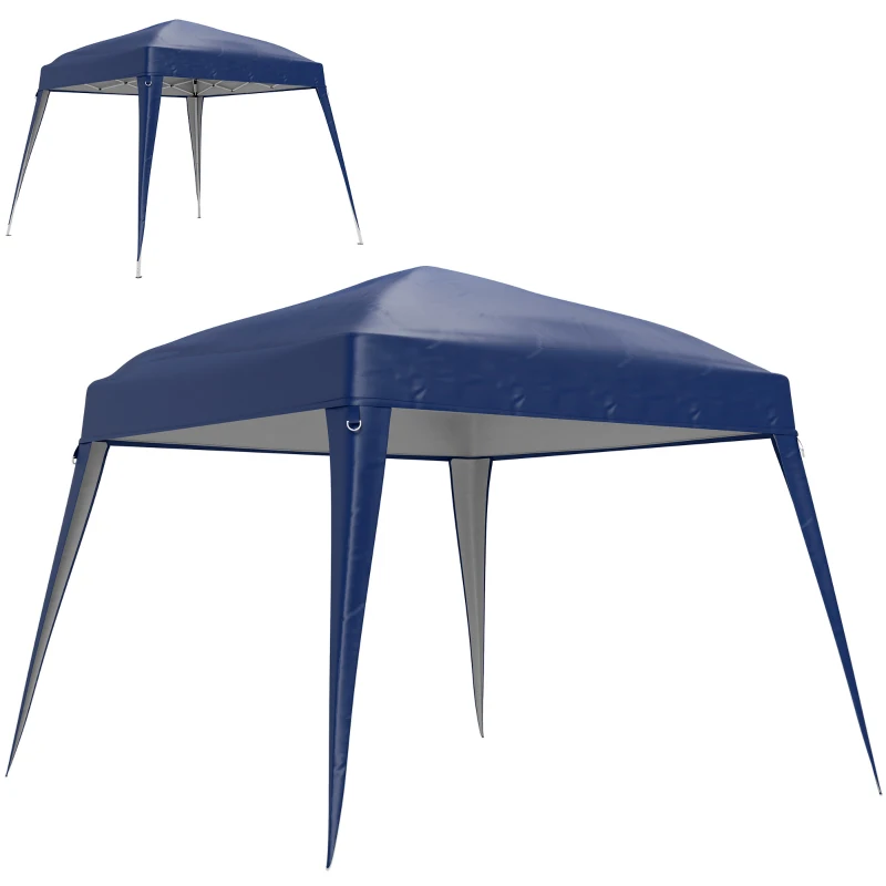 Outsunny Ersatzdach für Falt-Pavillon Pavillon-Dach Sonnenschutz UPF50+, NUR DACH INKLUSIVE, Dunkelblau