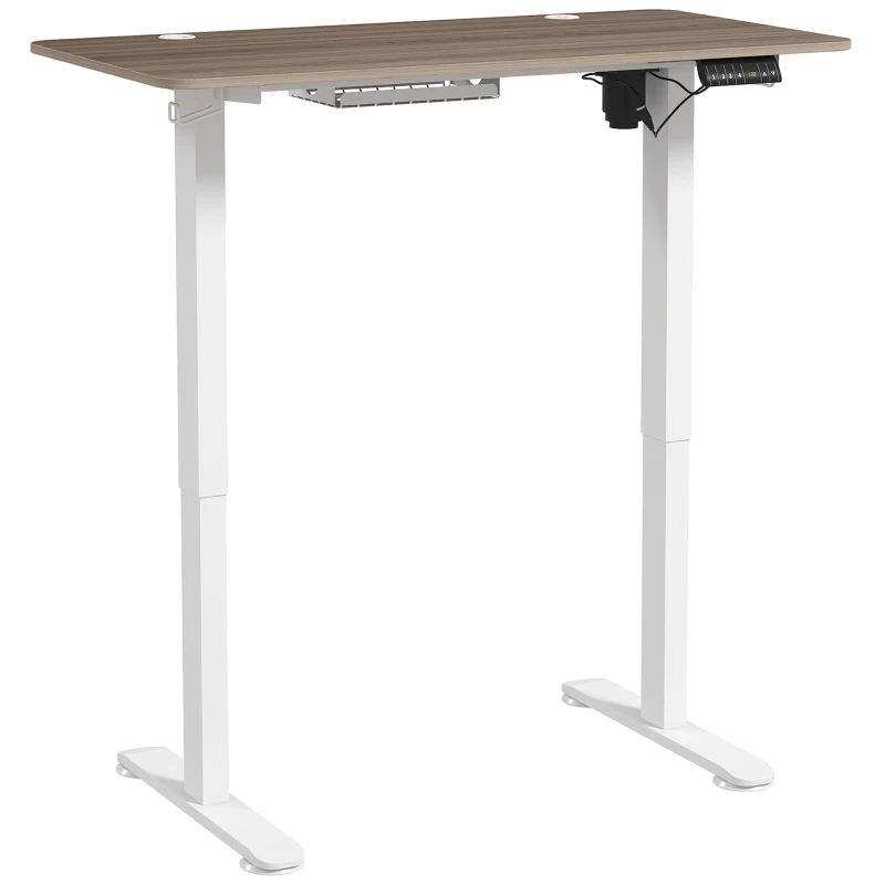 Vinsetto Escritorio eléctrico de pie ajustable en altura con función de memoria escritorio ajustable en altura 72-116 cm