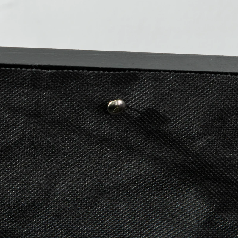 Outsunny Donica Wysoka, odporny na warunki atmosferyczne, 4 koła, drewno naturalne, czarny, 89 x 48 x 47 cm