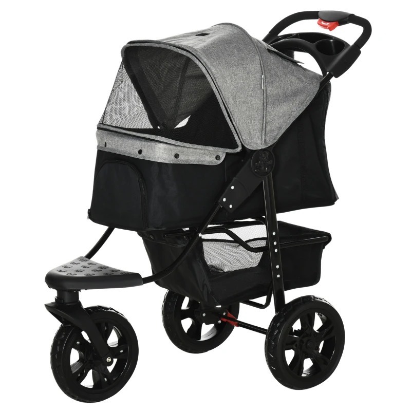 PawHut huisdierentrolley hondenbuggy hondenkar(m-13)