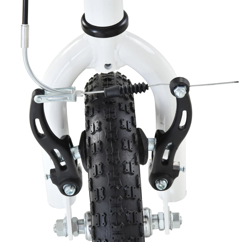 HOMCOM Trotinete com altura ajustável 2 Pneus infláveis ​​para crianças acima de 5 anos